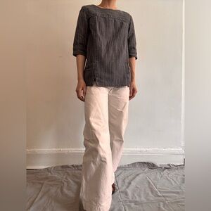 Marc Jacobs Vintage Striped Cotton Tunic